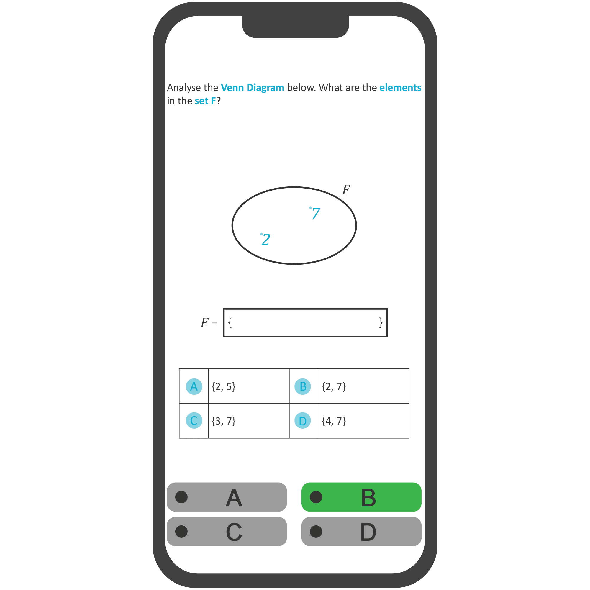 Stage 2 example showing structured choice with more options