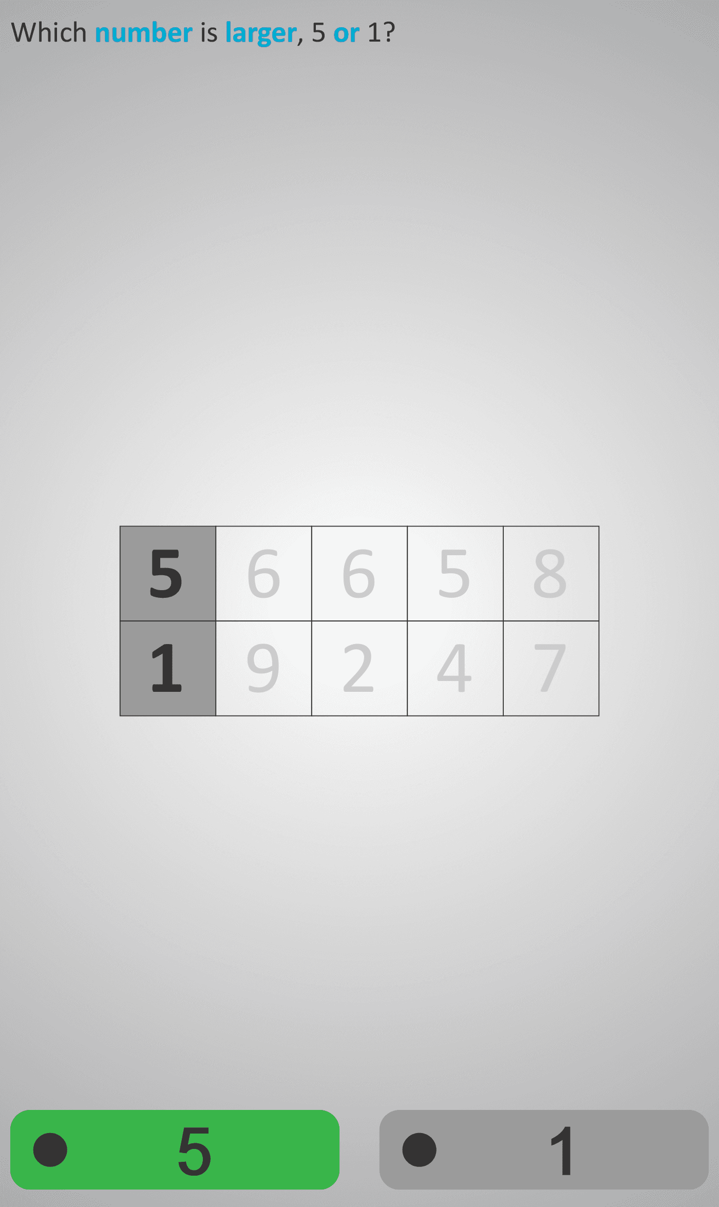 Numbers 1