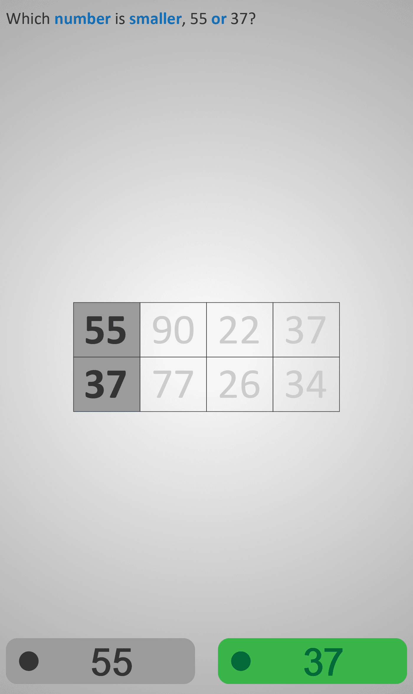 Numbers 2A