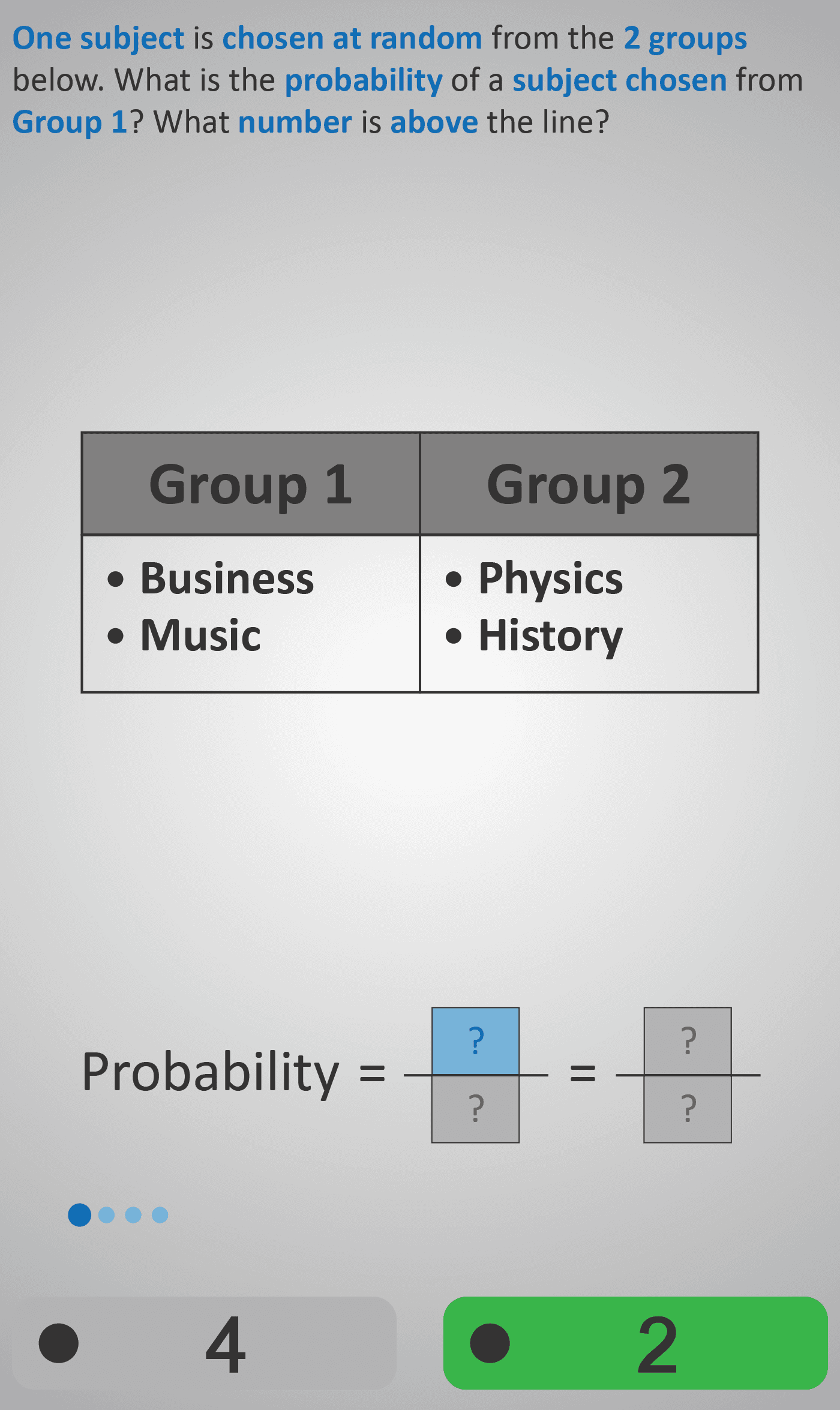Probability 2C