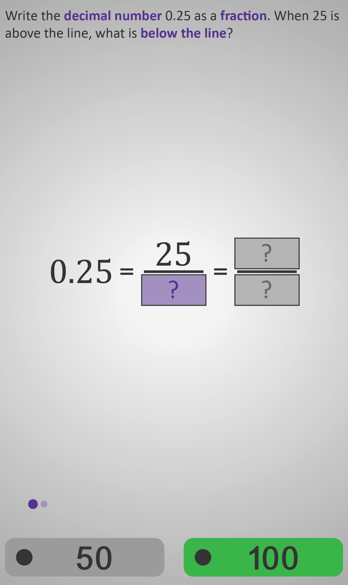 Decimals 3A