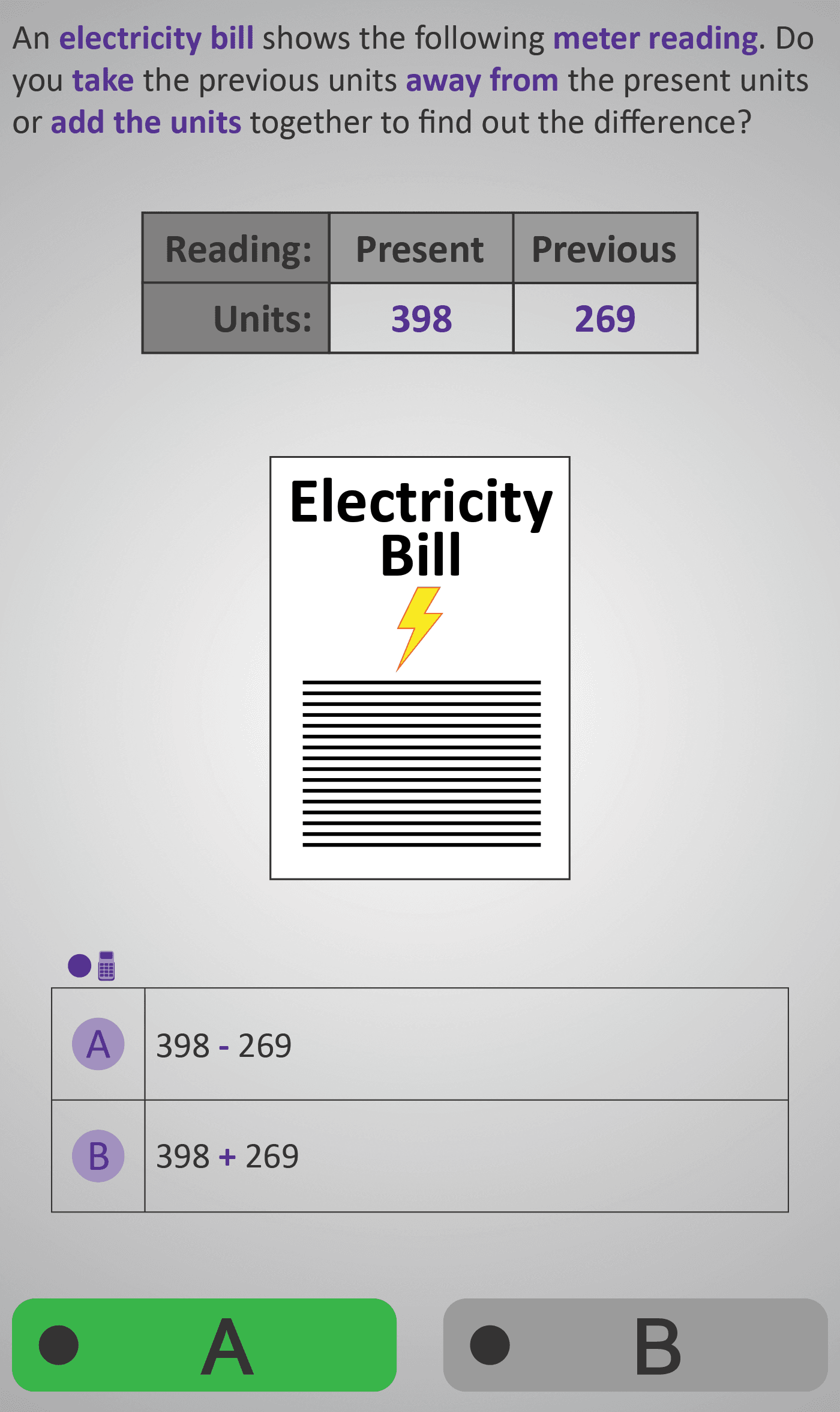 Electricity Bill 3A