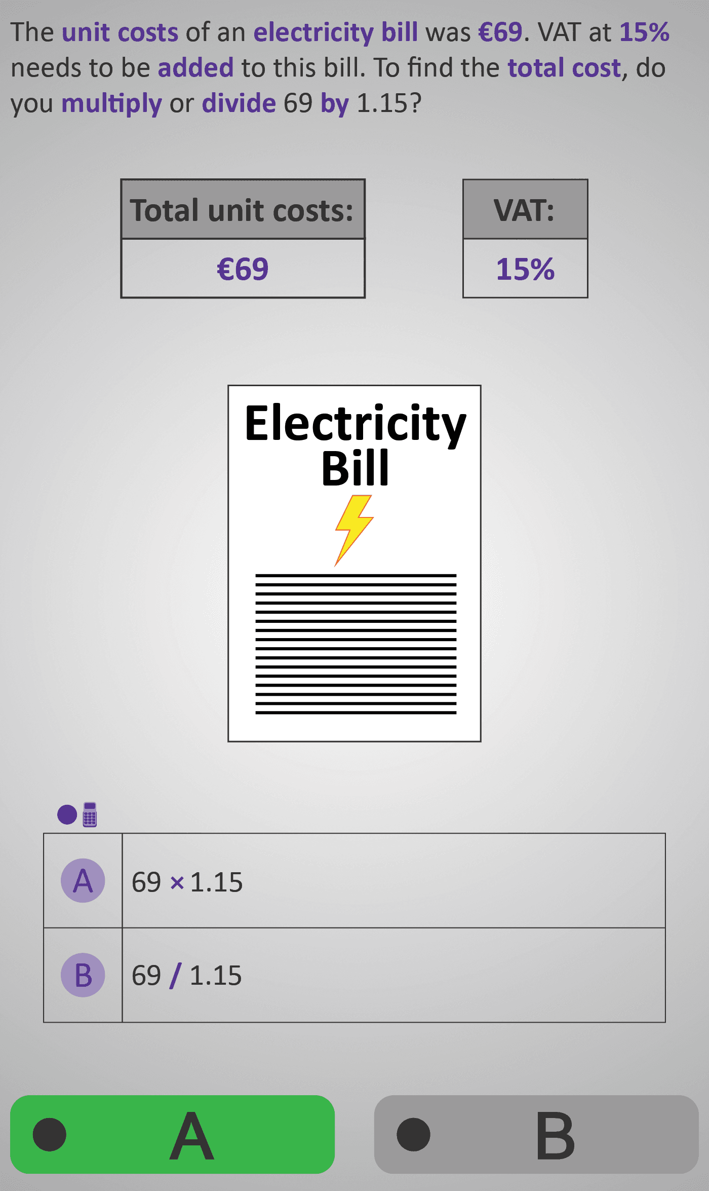 Electricity Bill 3C