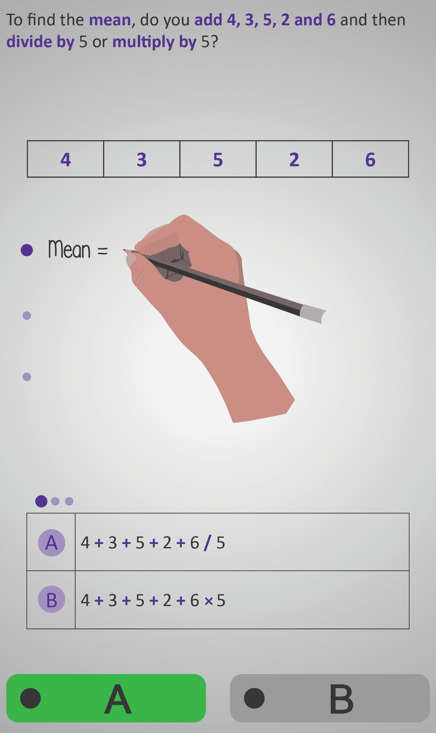 Mean 3