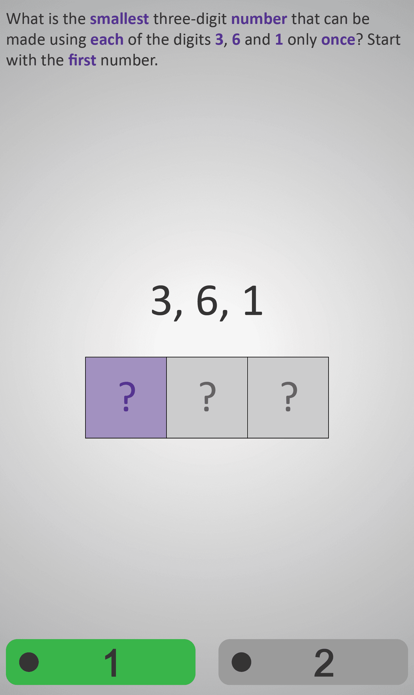 Numbers 3B
