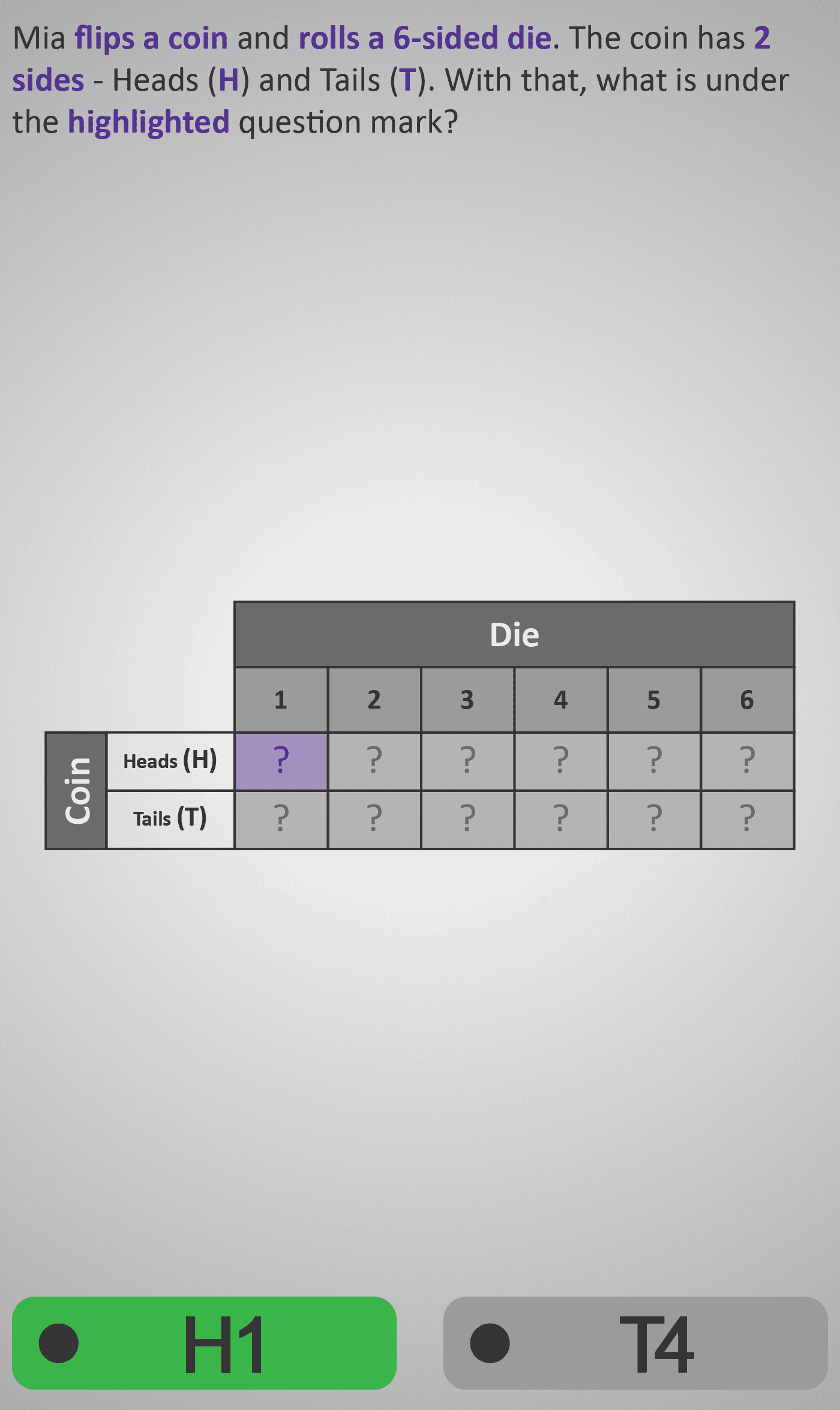Possible Choices 3C