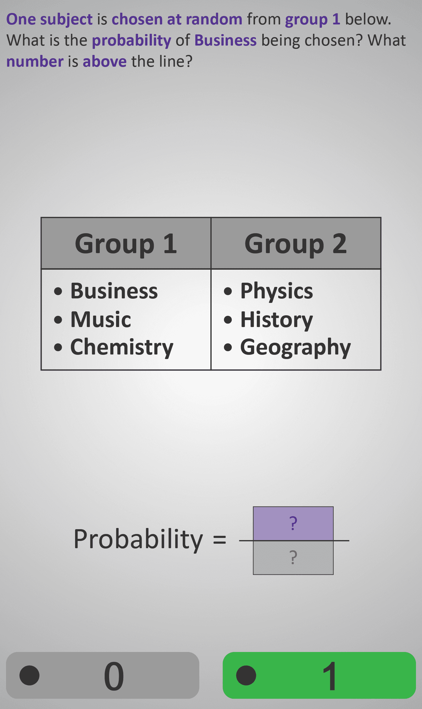 Probability 3B