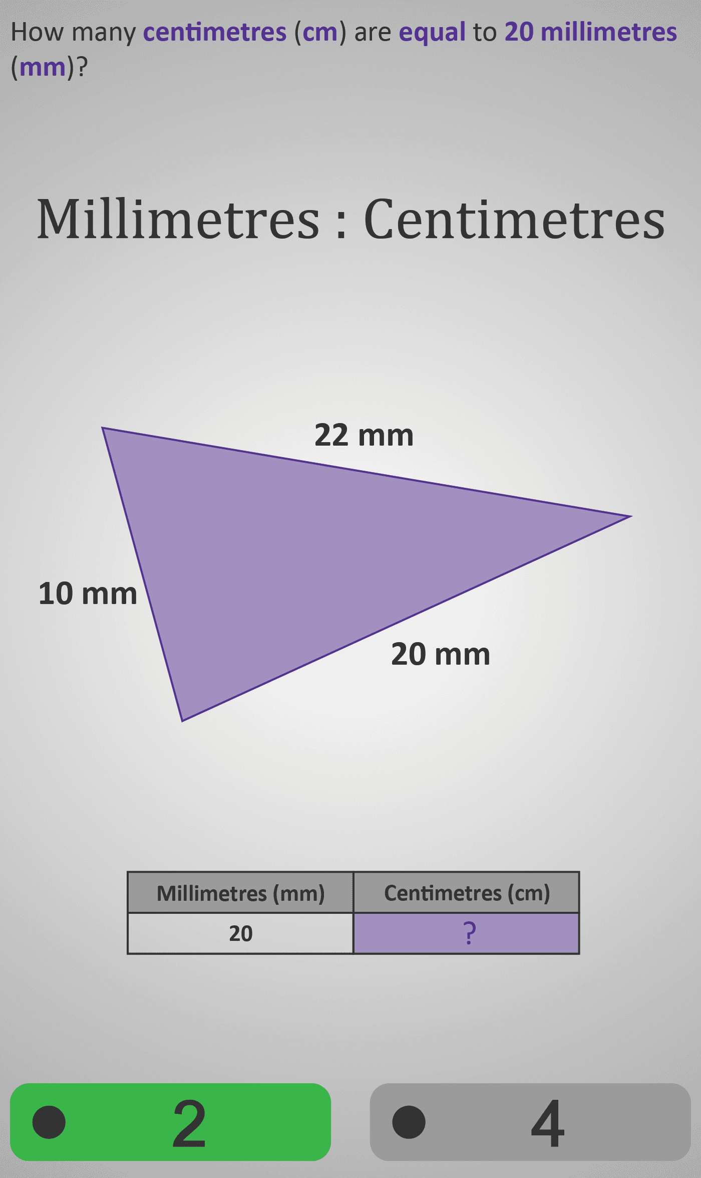 Values Ratio 3C