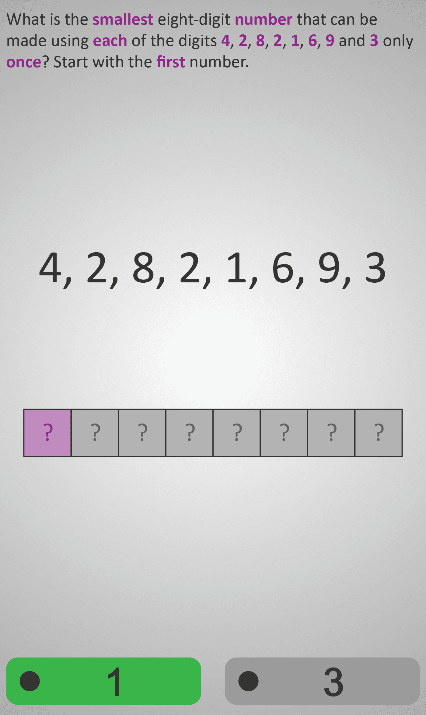 Numbers 4A
