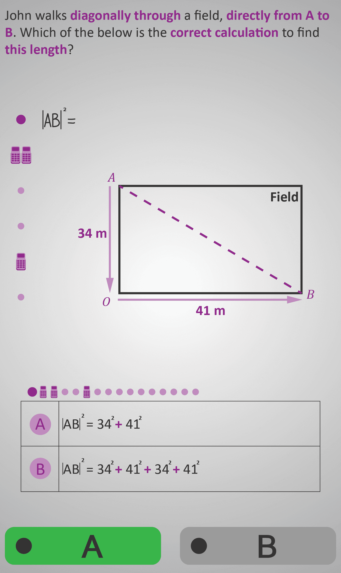 Pythagoras’ Theorem 4B