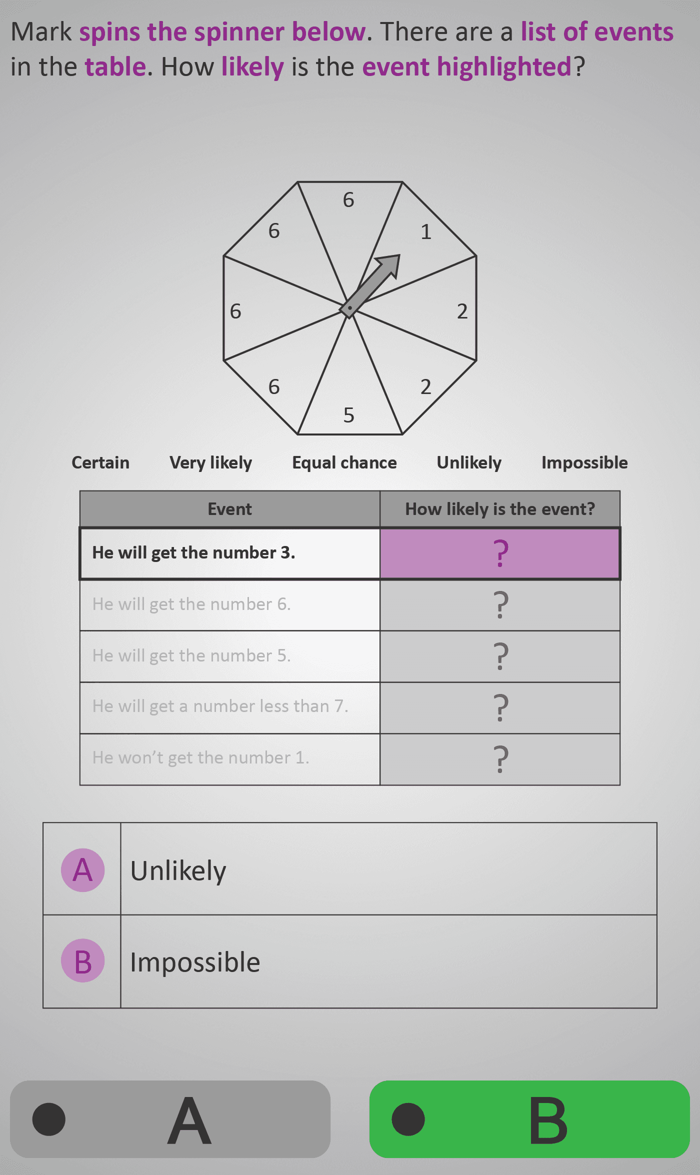 Probability 4B