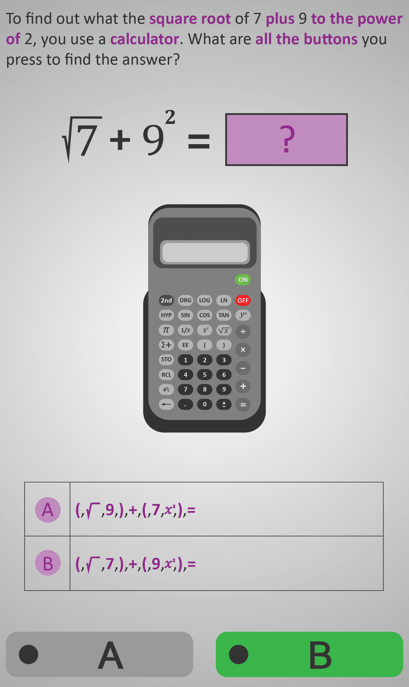 Square Root 4B